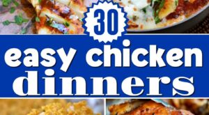 30 Easy Chicken Recipes
