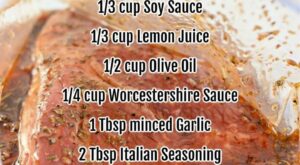To make the very best steak, start with The Best Steak Marinade. Olive oil, Worcestershire sauce, soy s… | Recipes, Steak marinade best, Easy steak marinade recipes