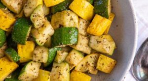 Air Fryer Squash and Zucchini – Everyday Family Cooking