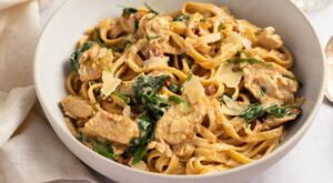 Chicken Florentine Pasta (Best Recipe) – Insanely Good – Insanely Good Recipes