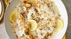 20-Minute Creamy Lemon & Dill Skillet Chicken – EatingWell