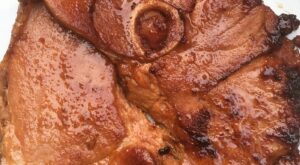 TO-DIE-FOR Brown Sugar Glaze Ham Steak Recipe – Montana Happy