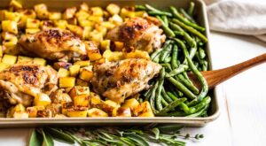 Garlic Butter Chicken Thighs (sheet pan dinner) – Get Inspired Everyday!