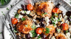 Keto Chicken Sheet-Pan with Tzatziki – Recipe – Diet Doctor