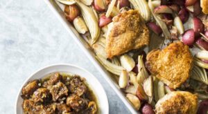 Sheet Pan Chicken Thighs and Potatoes with Fennel and Figs – Valley Fig Growers