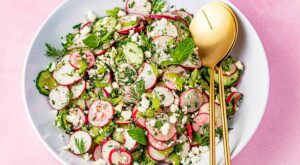 Cucumber Radish Salad – The Mediterranean Dish