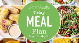 Free 7 Day Healthy Meal Plan (May 15-21) – Skinnytaste