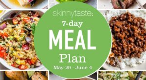 Free 7 Day Healthy Meal Plan (May 29-June 4) – Skinnytaste