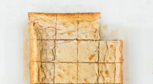 White Chocolate Brownies With Toasted Sesame Caramel – Epicurious