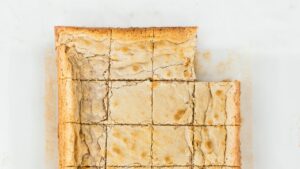 White Chocolate Brownies With Toasted Sesame Caramel – Epicurious