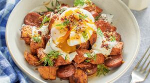 Air fryer sweet potato and chorizo hash – goodtoknow