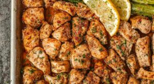 Baked Chicken Bites Recipe with Asparagus – Oven-Baked Chicken Bites Recipe | Chicken bites recipes, Chicken … – Pinterest