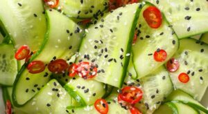 Spicy, Crunchy Sesame Cucumber Salad – Yahoo Life