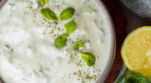 Cacik -Turkish Yogurt with garlic and cucumber
