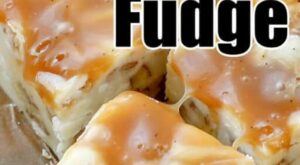 White Chocolate Caramel Fudge | Fudge recipes, Homemade fudge recipes, Fudge recipes easy – Pinterest