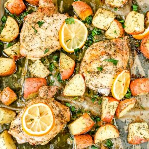 Greek Chicken Recipe – A Sheet Pan Dinner – Mom On Timeout