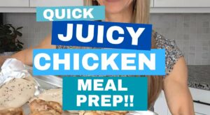 How to Cook Juicy Chicken For Meal Prep – Health Beet