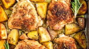Sheet Pan Rosemary Chicken And Potatoes – Craving Home Cooked