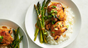 Sheet-Pan Miso-Honey Chicken and Asparagus Recipe – The New York Times