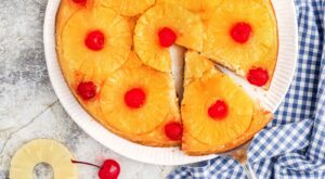 Double pineapple upside-down cake recipe, step-by-step: A classic 1950s skillet dessert – Click Americana