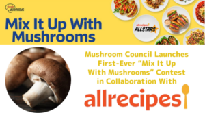 Mushroom Council partners with world’s largest food media brand