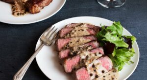 Andrew Zimmern Cooks Steak Au Poivre | Inspired by the classic French bistro dish, this steak au poivre with a peppercorn-laden creamy integral pan sauce is an easy yet elegant way to impress… | By Andrew Zimmern | Facebook