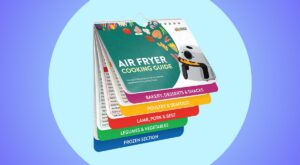 ‘Like the CliffsNotes of air frying’: This bestselling cooking cheat sheet is just 