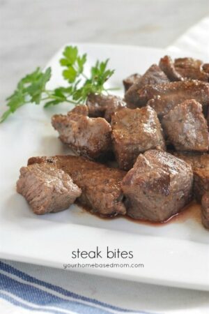 Steak Bites  – only 3 Ingredients