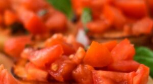 Delicious Bruschetta Pomodoro Recipe: Easy Italian Appetizer – Simple Italian Cooking