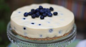 WATCH: Donal Skehan’s blueberry and white chocolate cheesecake recipe