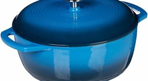 Amazon Basics Enameled Cast Iron 4.3-Quart Covered Round Dutch Oven For .99 From Woot – DansDeals.com