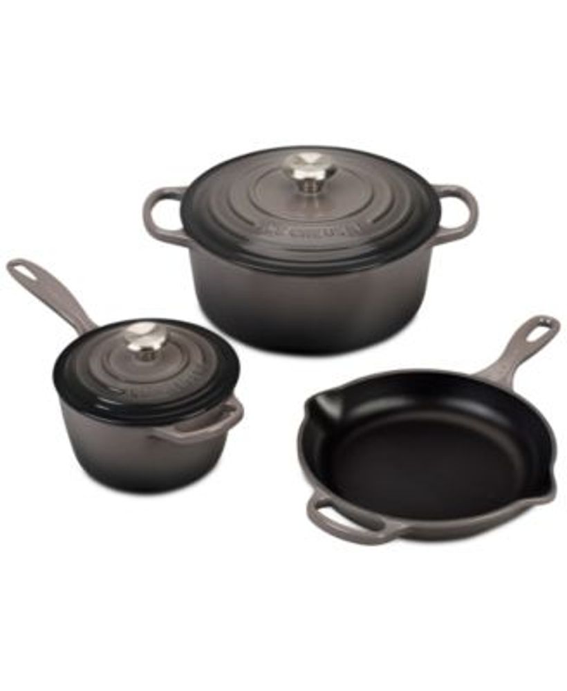 Le Creuset Five Piece Enameled Cast Iron Cookware Set | Westland Mall