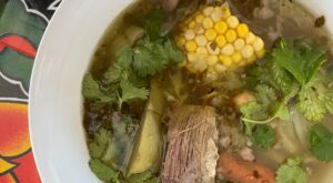 This beef stew recipe is bright, light and perfect for spring. How to make Sonoran cocido