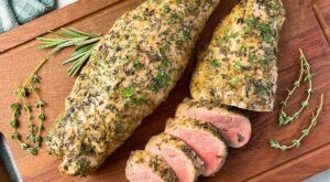 This easy, herb roasted pork tenderloin is perfect for dinner parties and weeknight meals