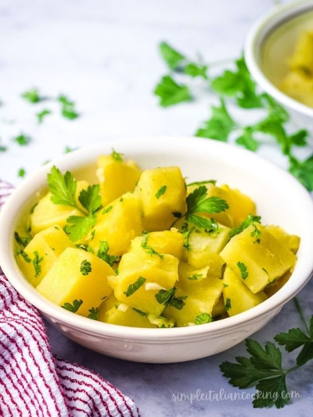 Delicious Italian Potato Salad Recipe – Simple Italian Cooking