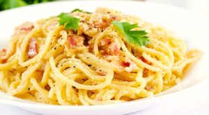 Dairy-Free Spaghetti Carbonara Recipe