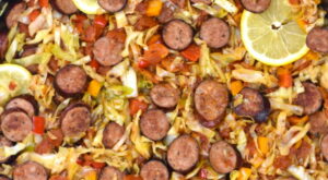 Cabbage and Sausage Skillet