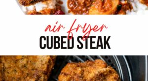Air Fryer Breaded Cubed Steak (Bistec Empanizado) | Recipe in 2023 | Cubed steak, Beef cube steak recipes, Pork cube steak recipes