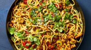 Spaghetti with Fennel, Pork and Olives