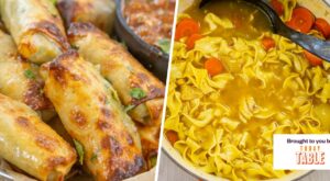 Three-in-one rotisserie chicken recipes: Make air-fried egg rolls and more