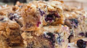 Blueberry Blondies (Gluten-Free & Vegan) – Caked by Katie