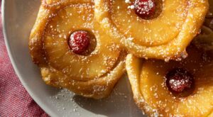 We Are Drooling Over These Viral Pineapple Upside Down Pastries