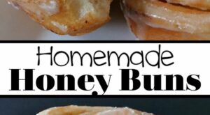 Homemade Honey Buns are delicious breakfast pastries that are loaded with cinnamon, vanilla, and honey fl… | Homemade honey bun recipe, Honey buns, Breakfast sweets