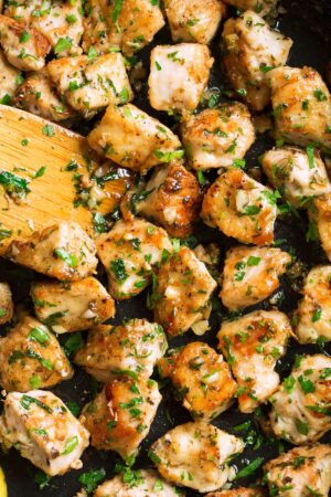 Garlic Butter Chicken Bites (15-Minute Recipe!) – Cooking Classy