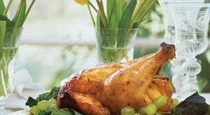 Ginger Ale-Can Chicken Recipe | Recipe | Easter menu, Spring lunch, Can chicken recipes