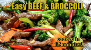 Quick and Easy Beef Broccoli Recipe | “Pinoy Spicy Kusina”
I am sharing you my version of  this yummy and nutrient packed “Quick and Easy Beef Broccoli Recipe” It is stir fried with garlic… | By Pinoy Spicy Kusina – Facebook