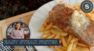 Easy Steak Frites | Creating resturant quality food at home was never this easy with our STEAK FRITES. Tell me, do you like ….
Steak
French fries
Butter

Printable recipe:… | By Savory Experiments | Facebook