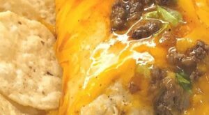 Beef and Cheese Mexican Sanchiladas | Recipe | Mexican food recipes authentic, Mexican food recipes, Mexican food recipes easy