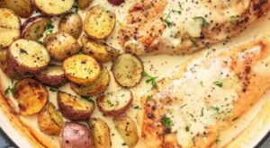 Creamy Dijon Chicken and Potatoes | Chicken dishes recipes, Easy chicken dinner recipes, Health dinner recipes