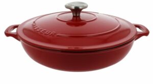 Chasseur French Enameled Cast Iron 1.8 Qt. Braiser with Lid – The WiC Project – Faith, Product Reviews, Recipes, Giveaways